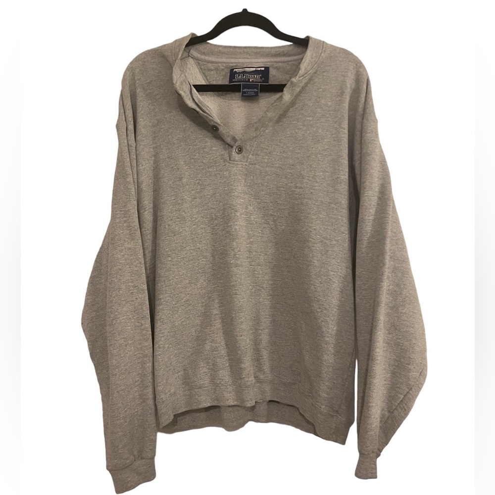 L.L. Bean pullover with buttons